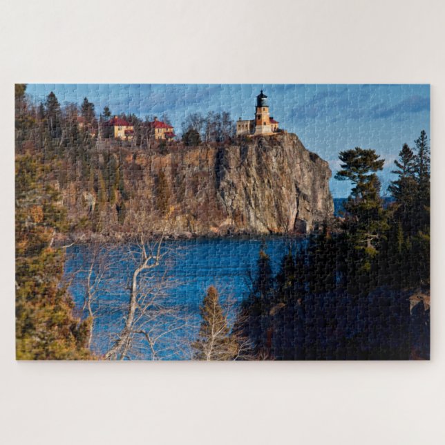 Split Rock Lighthouse Minnesota Rompecabezas (Horizontal)