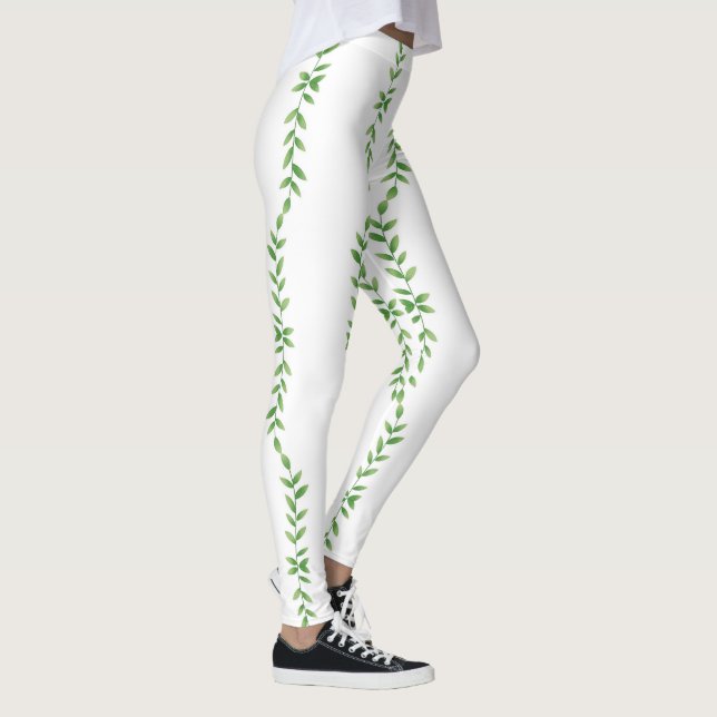 SPNP_Leaf Pattern Leggings (Derecha)