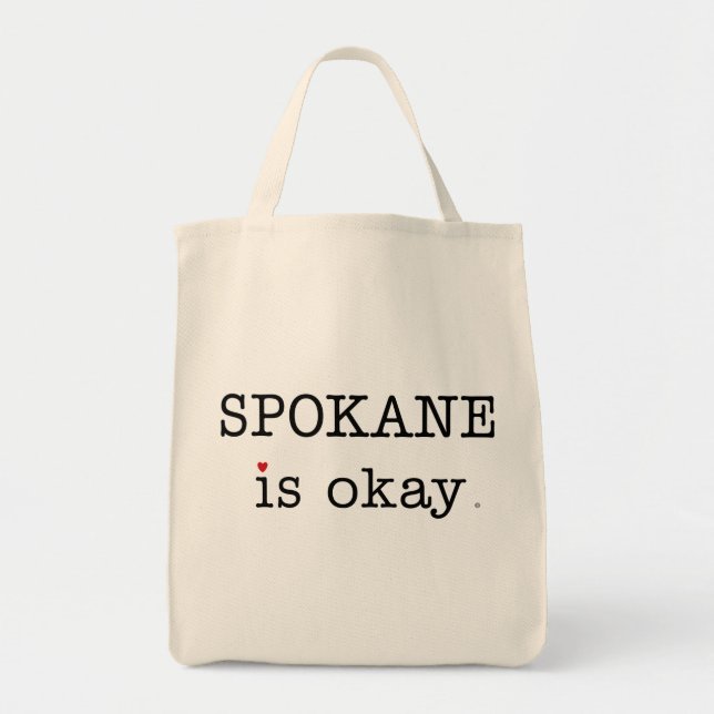 Spokane es la bolsa de asas aceptable (Frente)