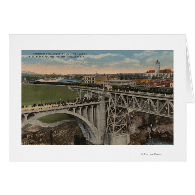 Spokane, WA - Finalización del ferrocarril de la U (Anverso (Horizontal))