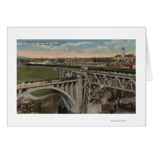 Spokane, WA - realización ferroviaria pacífica de