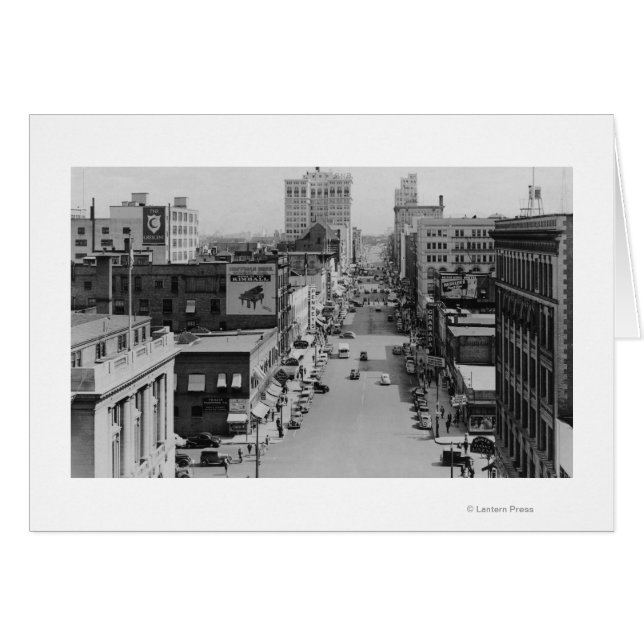 Spokane, Washington, Riverside Avenue (Anverso (Horizontal))