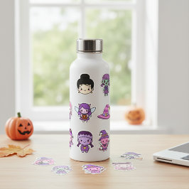 ¡Spooktaturar! Kawaii Halloween Chibi Pegatina Col