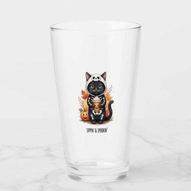 Spooky Cute Cat Halloween (Anverso)