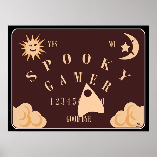 Spooky Gamer Epic Boardgame Ilustracion Arte (Frente)