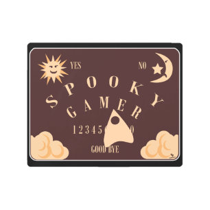 Spooky Gamer Epic Boardgame Ilustracion Arte