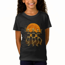 Spooky Scary Skeletons Camiseta Halloween - Baile