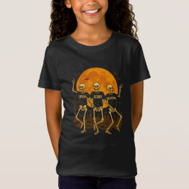 Spooky Scary Skeletons Camiseta Halloween - Baile