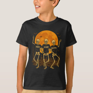 Spooky Scary Skeletons Camiseta Halloween - Baile