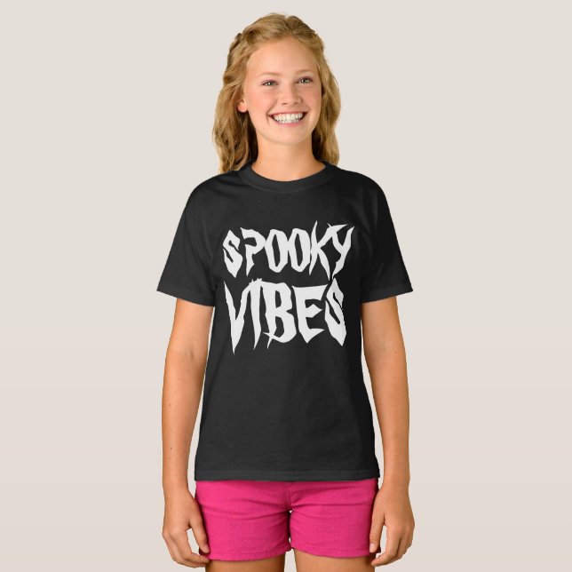 SPOOKY VIBES Camiseta (Anverso completo)
