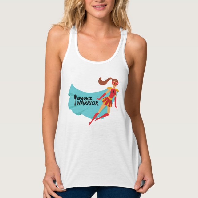 Spoonie Warrior Tank Top (Anverso)