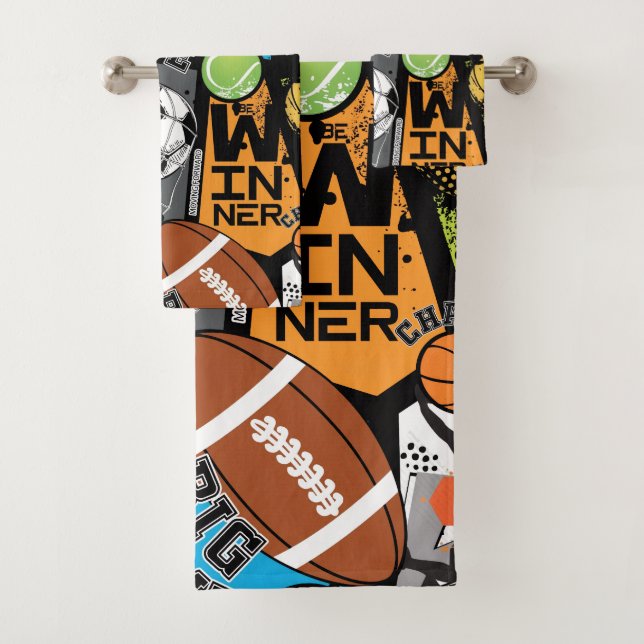 Sport Pattern With Balls (In situ)