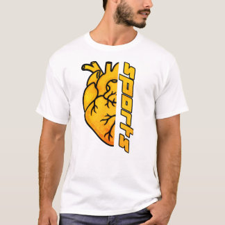 Sports Heart - Camiseta de ejercicio para un coraz