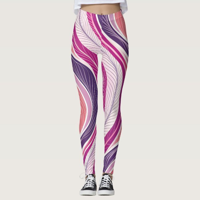 Sporty Feminine Seamless Pattern for Leggings and  (Anverso)