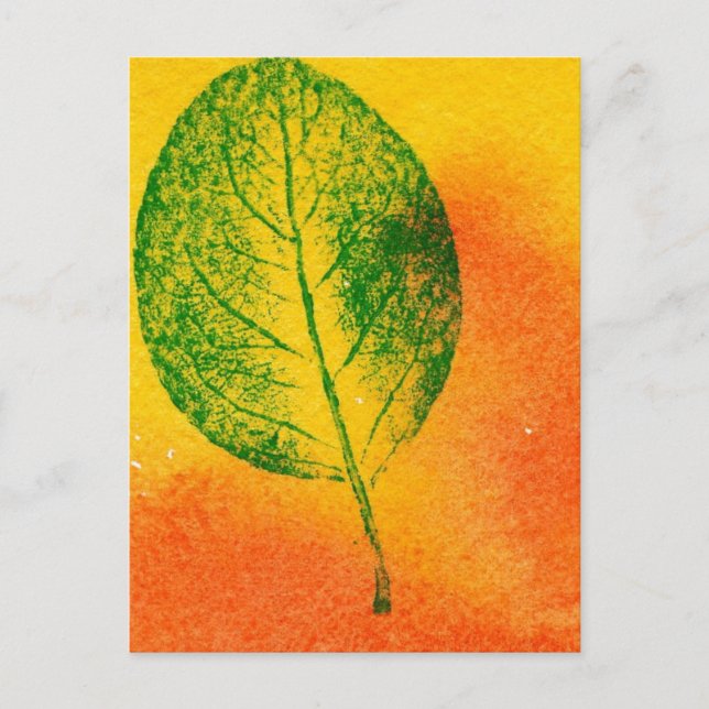 "Spring Apple #4" Tarjetas Postales de Caminos Rur (Anverso)