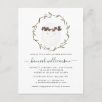 Spring Baby | Invitación de Baby Shower de Pascua