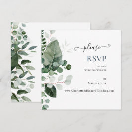 SPRING BEAUTY GREENERY Boda RSVP