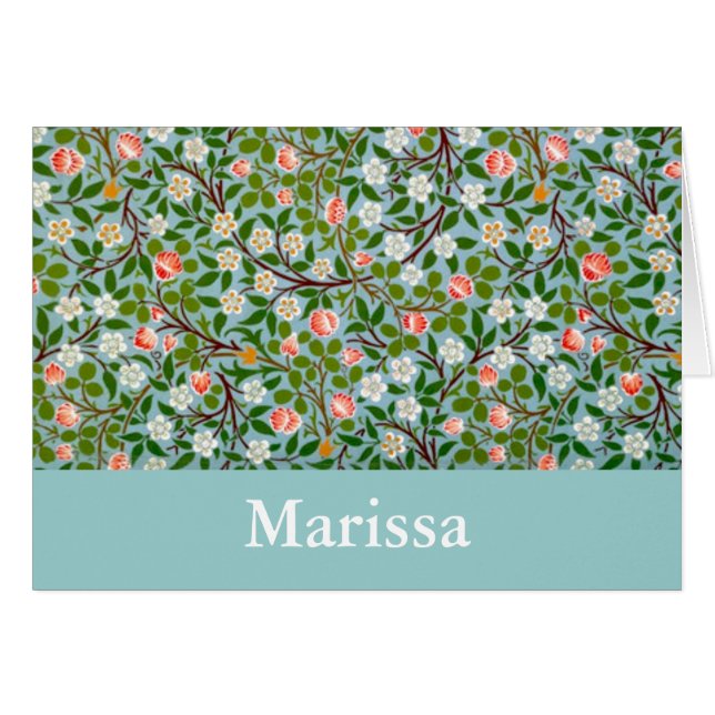Spring Blossoms Name Customizable (Anverso (Horizontal))