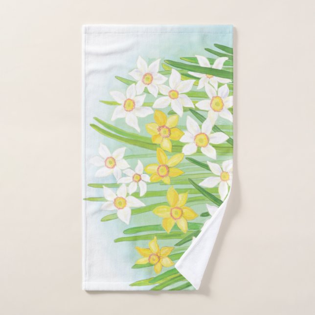 Spring Daffodils (Toalla de mano)