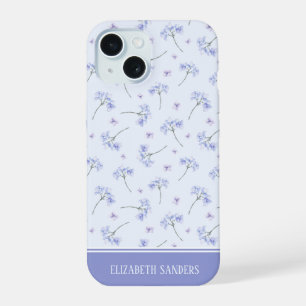Spring Purple Flowers Pattern