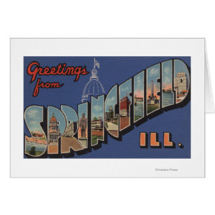 Springfield, Illinois - escenas grandes de la