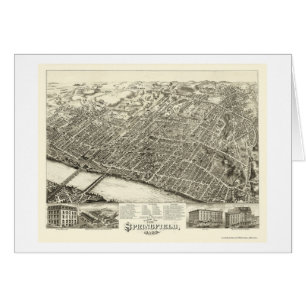 Springfield, mapa panorámico de las MAMÁES - 187