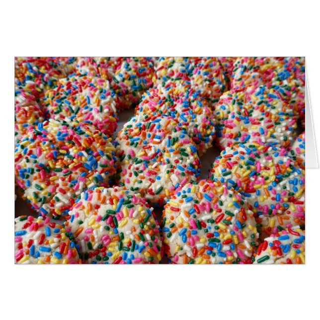 Sprinkle Cookies Fun Baking Photography (Anverso (Horizontal))