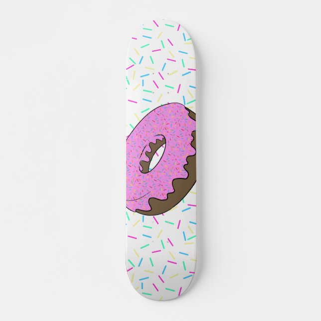 Sprinkle donut Skateboard (Anverso )