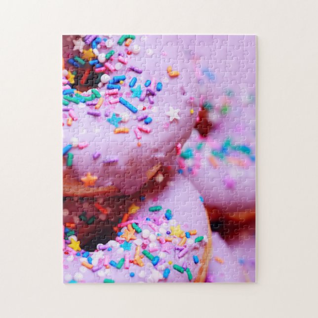 Sprinkles Donut Complejo fotográfico Jigsaw Puzzle (Vertical)