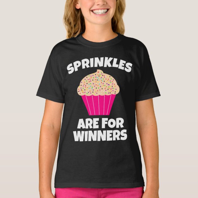 SPRINKLES SON PARA LOS GANADORES CAMISETAS DE CHIC (Anverso)