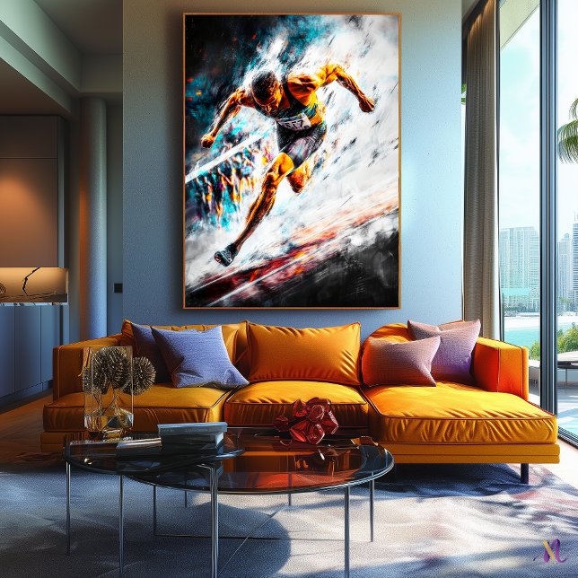 Sprint Champion - Campo y pista de arte dinámico p (Subido por el creador)