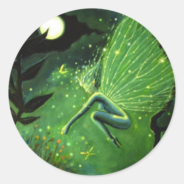 Sprite de agua cristalina - Pegatina (Anverso)