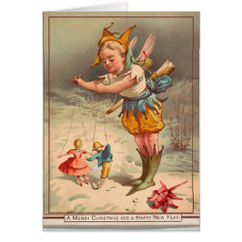 Sprite de invierno vintage