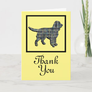 Sprocker Spaniel Dog Gracias Tarjeta De Saludo