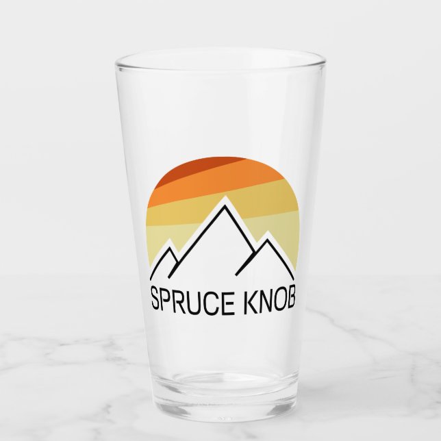 Spruce Knob West Virginia Retro (Anverso)
