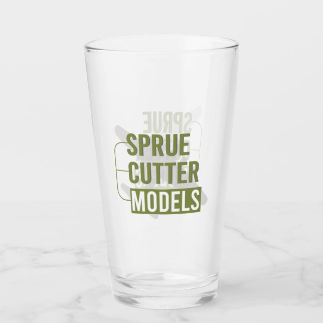 Sprue Cutter Models Pint Glass (Anverso)