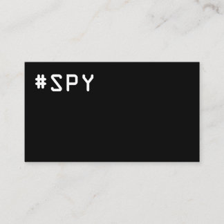 #SPY - tarjeta de visita