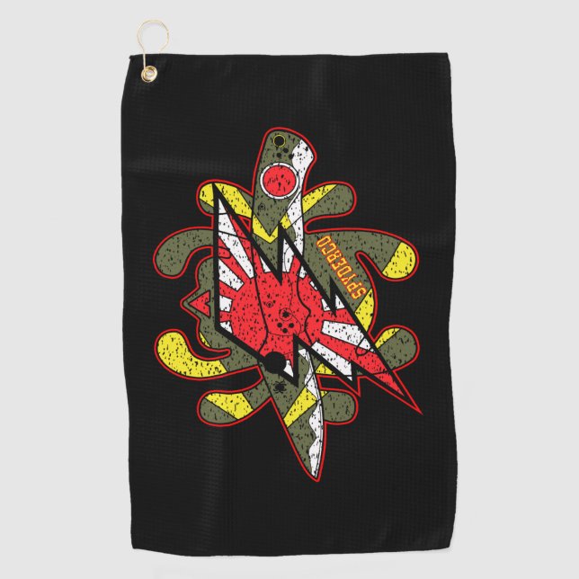 Spyderco Knives Kamikaze Toalla de Golf Zero (Anverso)