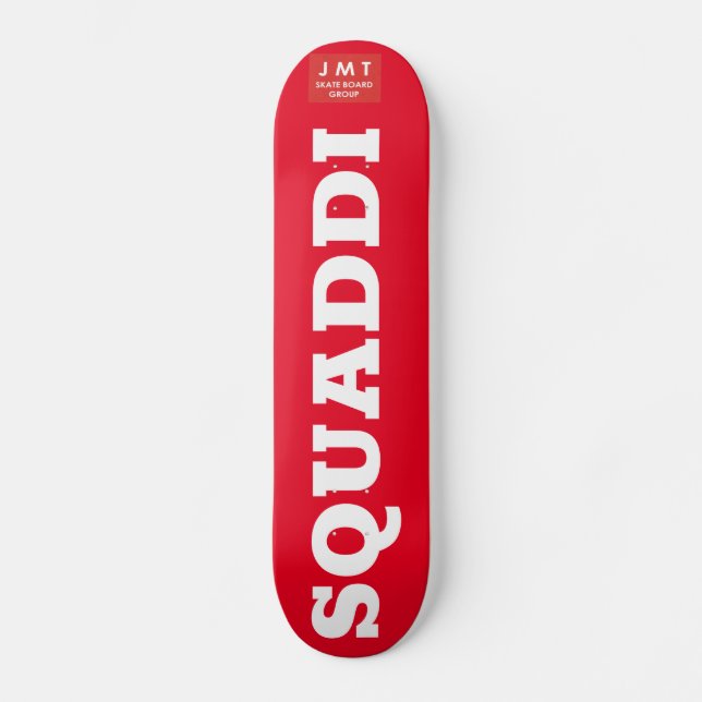 SQAUDDI  Monopatín (Anverso)