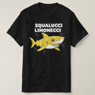 Squalucci Limonecci Camiseta Italiana de Tiburón L