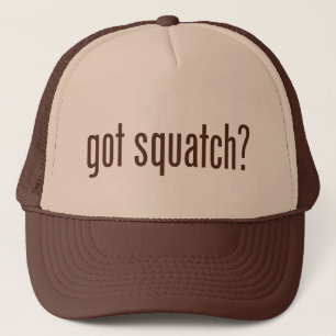 ¿Squatch conseguido? Gorra del camionero