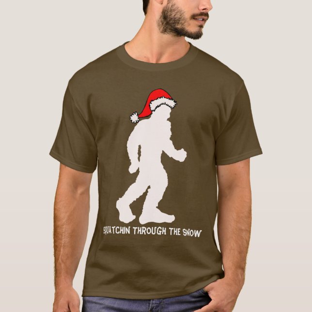 Squatchin a través de la camisa de la nieve (Anverso)
