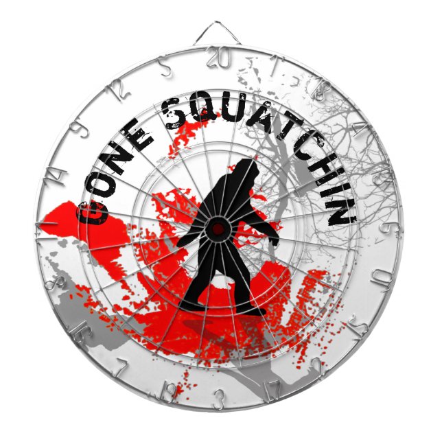 Squatchin con tablero negro Bigfoot (Frente)