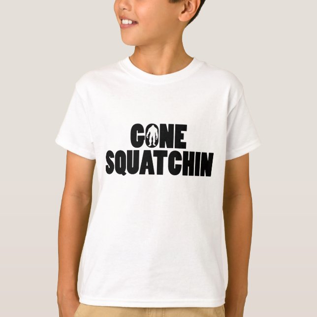 Squatchin ido embroma la camiseta (Anverso)