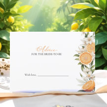 Squeeze Bridal Shower Advance para la tarjeta de n