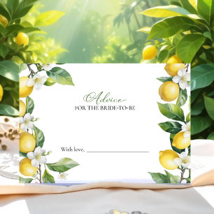 Squeeze Bridal Shower Advance para la tarjeta de n
