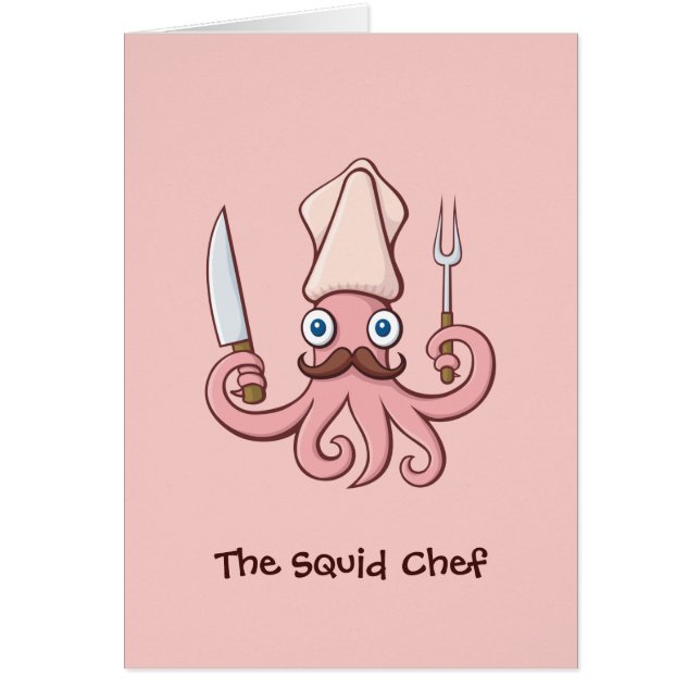 Squid Chef Personalizado (Frente)