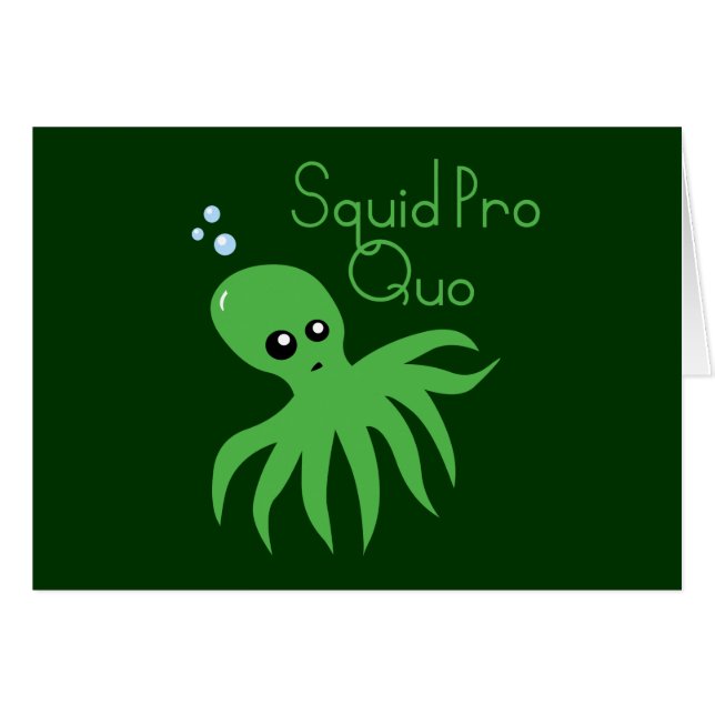 Squid Pro Quo (Anverso (Horizontal))
