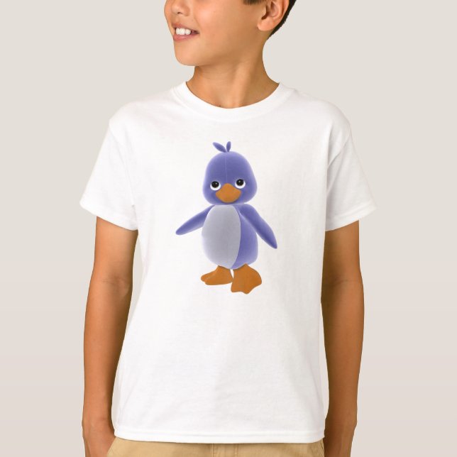 Squiggles la camiseta del pingüino (Anverso)