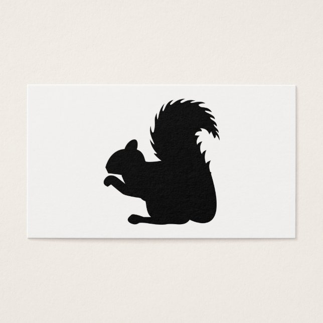 Squirrel Silhouette (Frente)